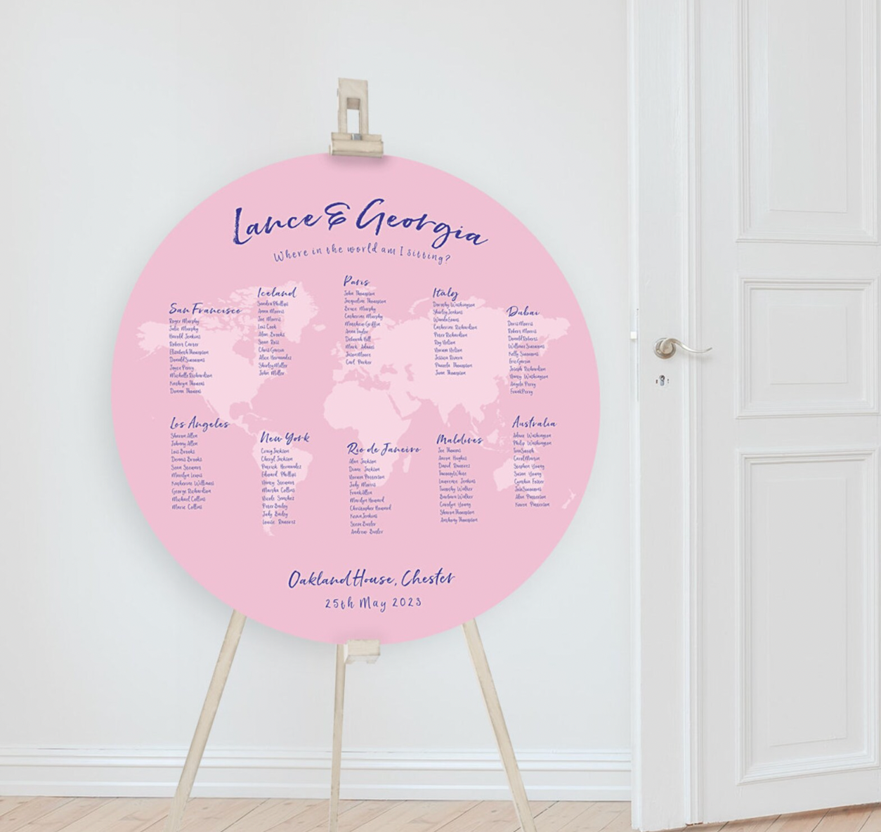 36" Round Foam Board