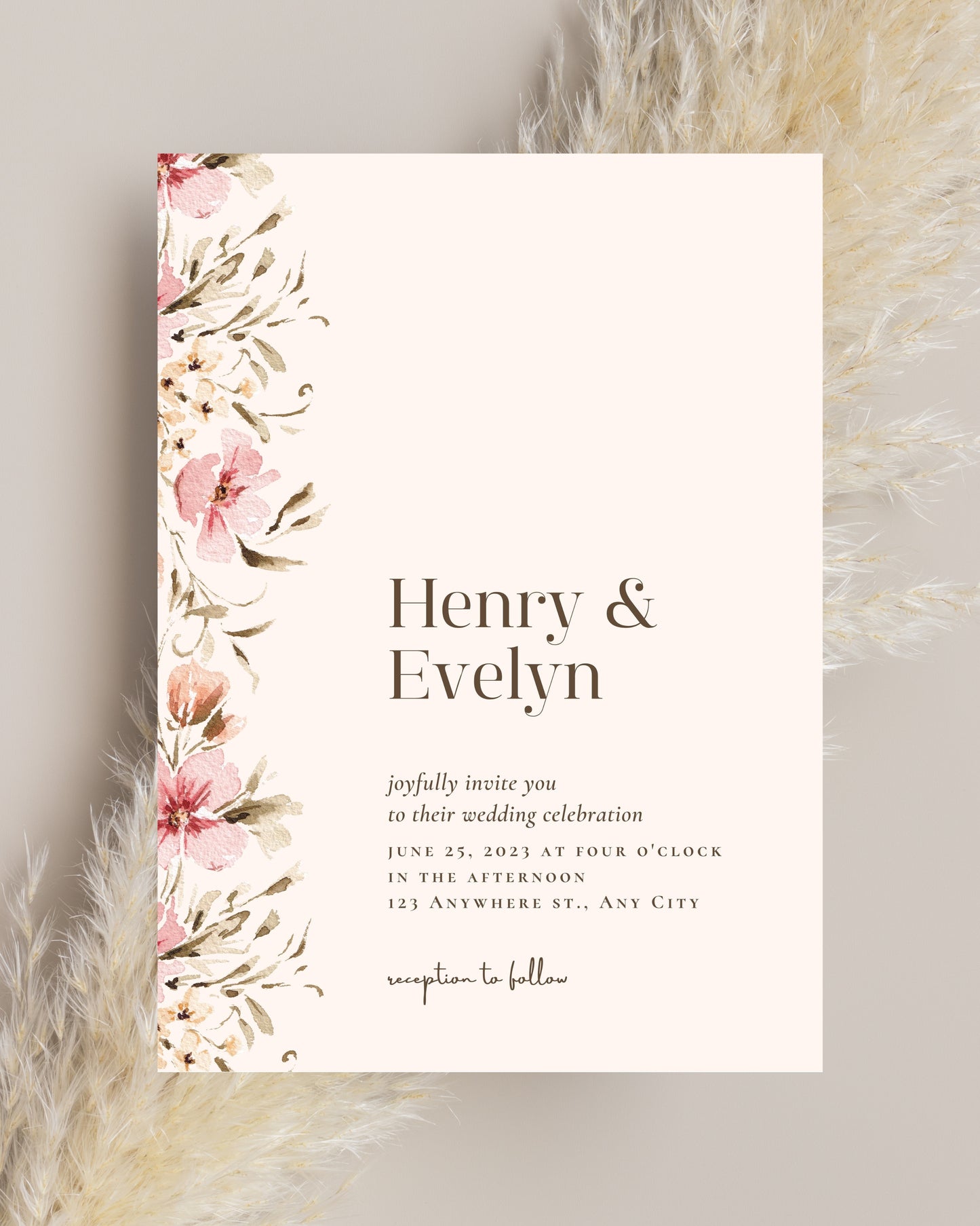 Floral Side Cards