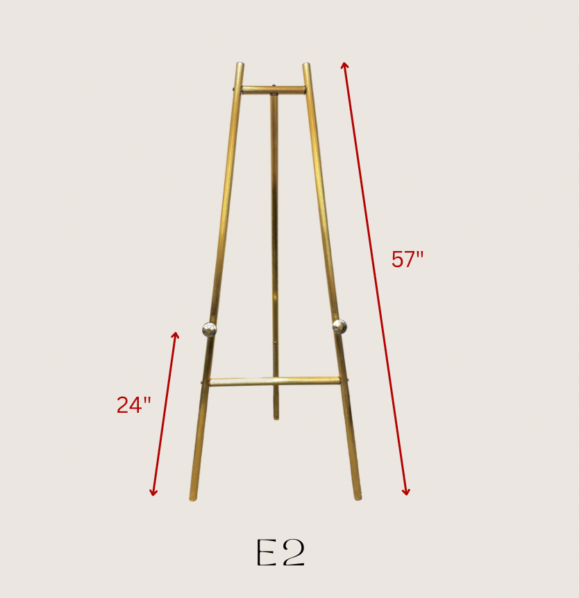 E2 - Gold Easel