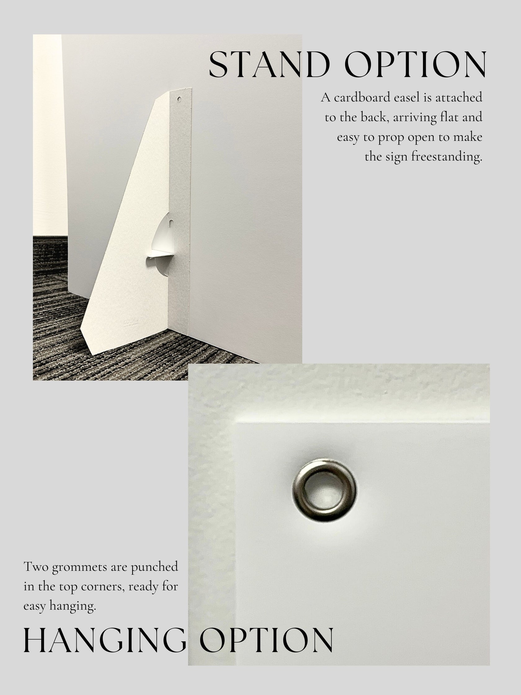 Minimal Welcome Sign – Custom Boards Toronto