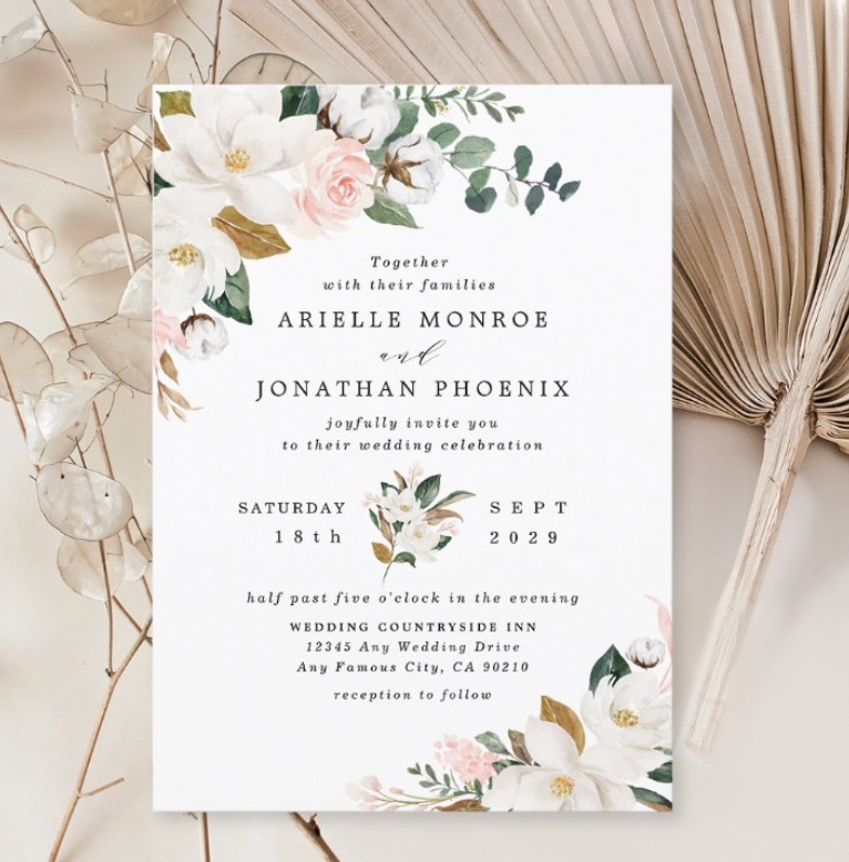 Custom Artwork Invitations